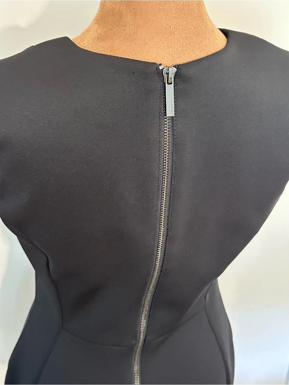 Calvin Klein Black Sleeveless Mini Dress